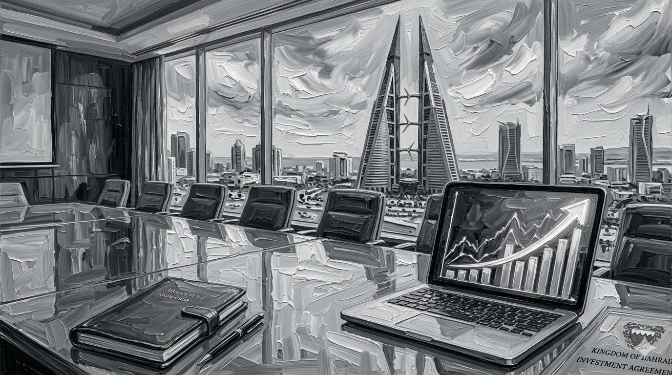 Bahrain Golden License requirements 2026 corporate FDI investment skyline