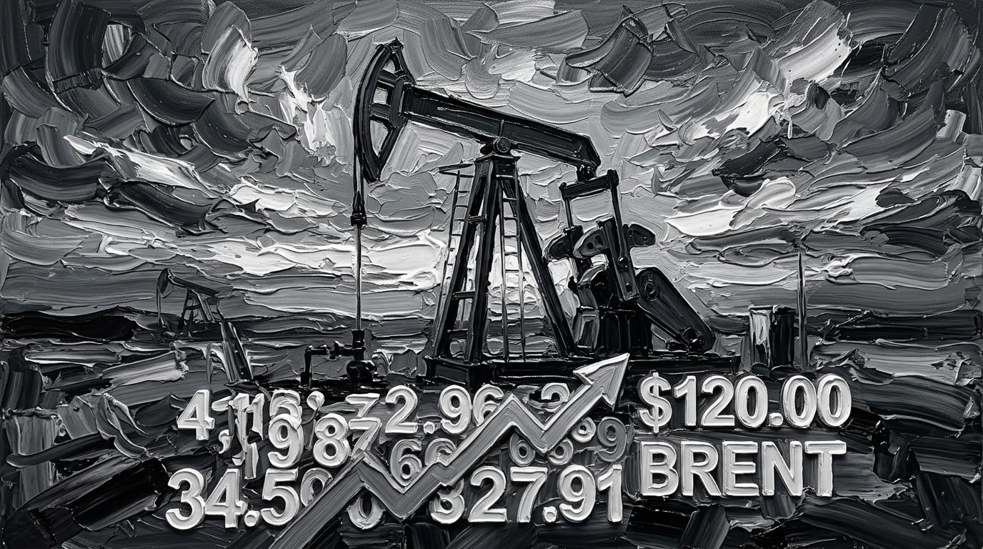 Iran war oil prices 2026 Brent crude Strait of Hormuz energy crisis