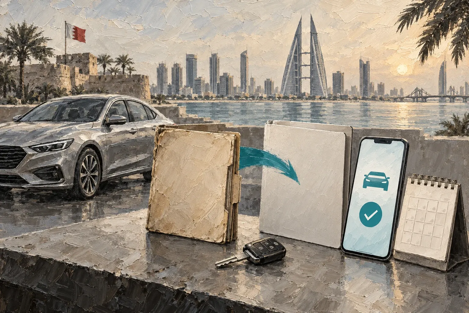 Bahrain Kuwait Insurance Renewal: GIG Bahrain Official Routes