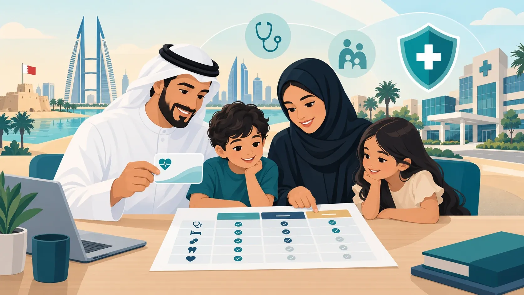 Family Health Insurance in Bahrain: Dependants and Cover Checks