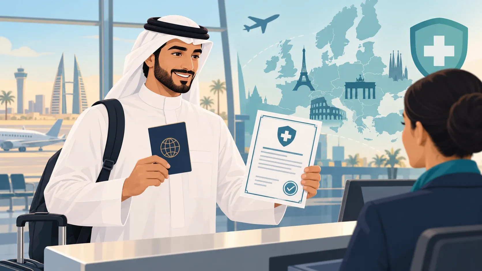 Schengen Travel Insurance from Bahrain: Certificate Checklist