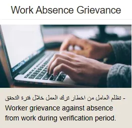 LMRA Work Absence Grievance service tile
