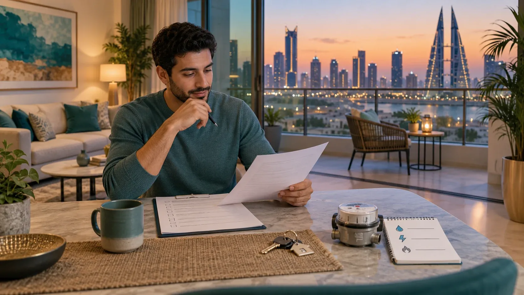 Juffair Apartments for Rent: Buildings, Bills and Lease Checks